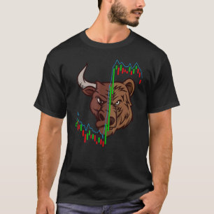 T-shirt Commerce cool Bull Bear Marché Économie Finance St