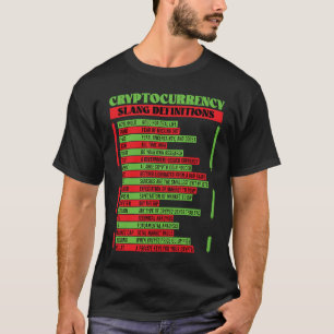 T-shirt Commerce de crypto-monnaie Blockchain Finance Cryp