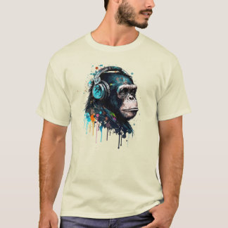 T-shirt Commerce de singes