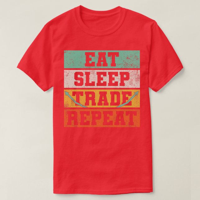 T-shirt Commerce Stock marché Vintage (Design devant)