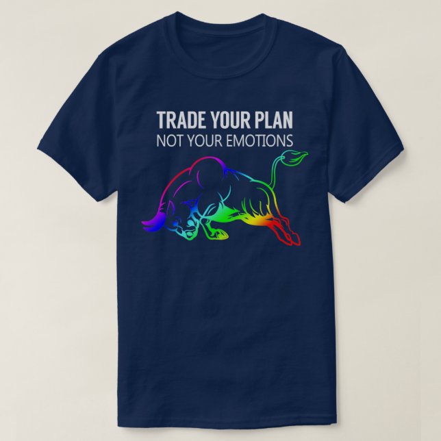 T-shirt Commerce Votre Plan Stock Marché Jour Trader Cadea (Design devant)
