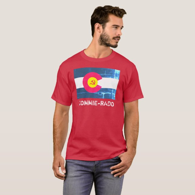 T-shirt Commie-Rado (Devant entier)