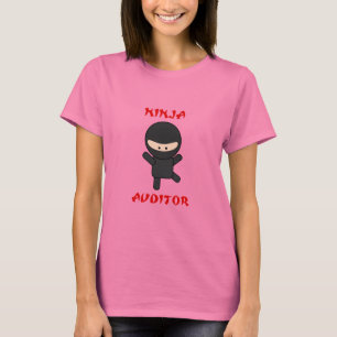 T-shirt commissaire aux comptes de ninja
