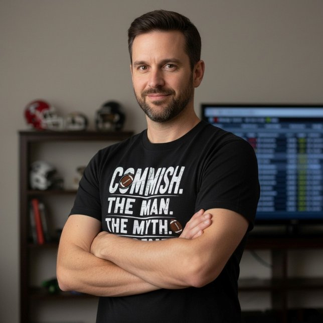 T-shirt Commissaire de Fantasy Football (Créateur téléchargé)