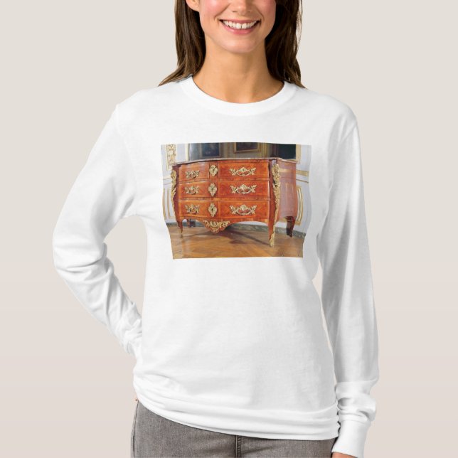 T-shirt Commode de Regency de Français, c.1720 (Devant)