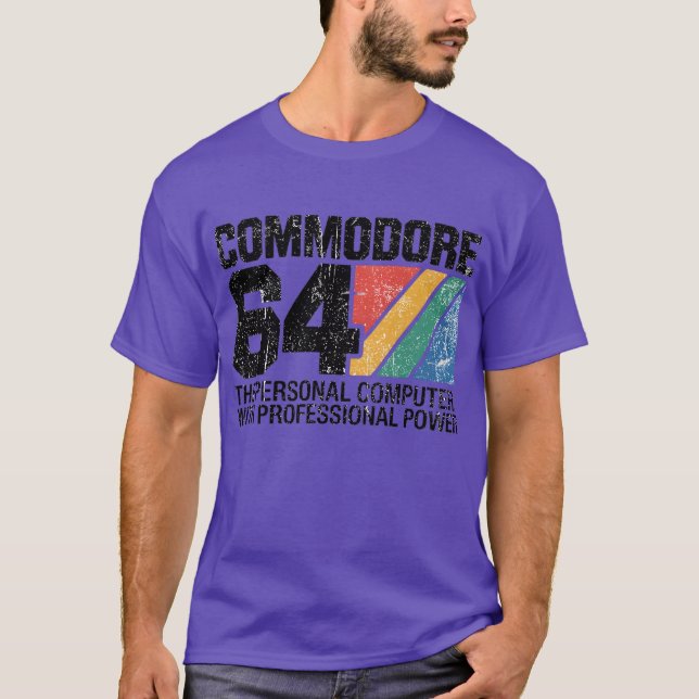 T-shirt Commodore 64 (Devant)