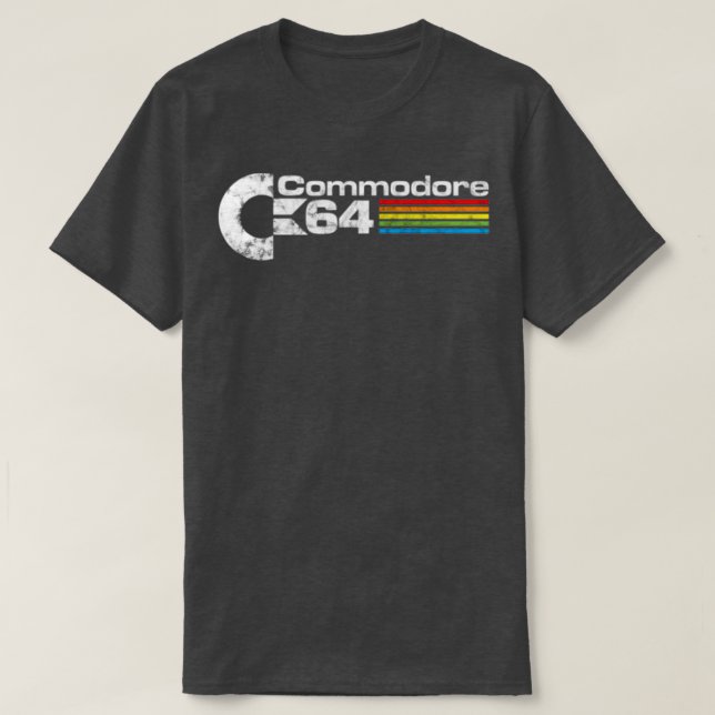 T-shirt COMMODORE 64 Marchandises 1 (Design devant)