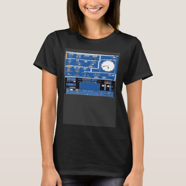 T-shirt COMMODORE AMIGA Workbench Bureau version 1 3 (Devant)