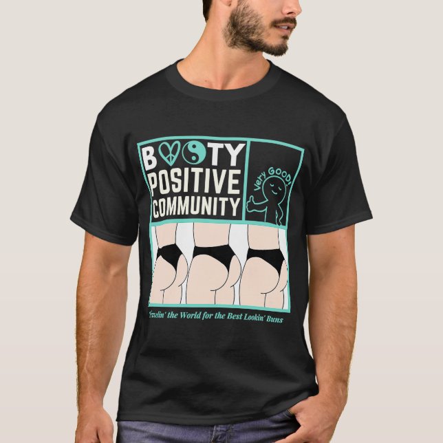 T-shirt Communauté Booty Positive (Devant)