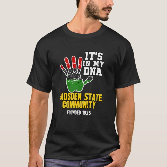 T-shirt Communauté d'État de Gadsden, GSCC, Conception de  (Devant)
