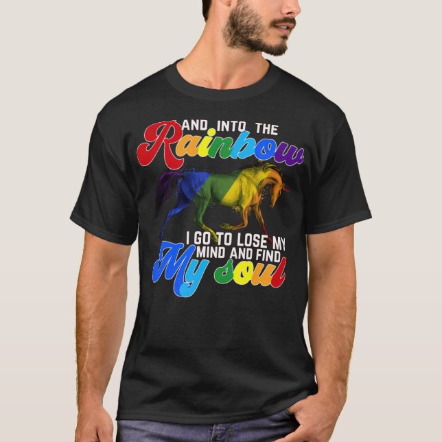 T-shirt Communauté LGBT Et Fierté Arc-En-Ciel Cadeaux Unic (Devant)