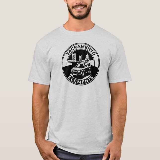 T-shirt Communauté Sacramento Honda Element (Devant)