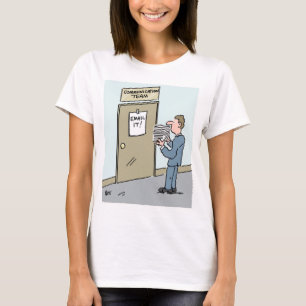 T-shirt Communication par courriel préféré