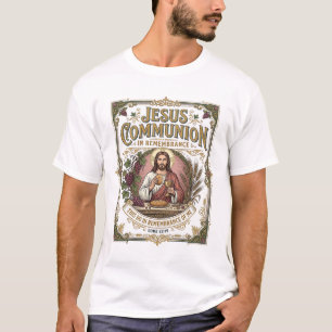 T-shirt Communion Jésus Communion Jésus Foi Chrétienne Vi