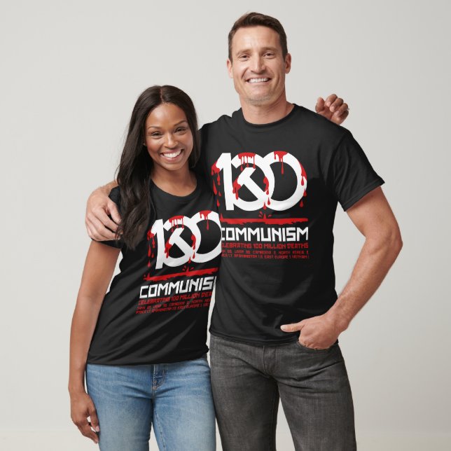T-shirt Communisme, célébrant 100 millions de morts (Unisexe)