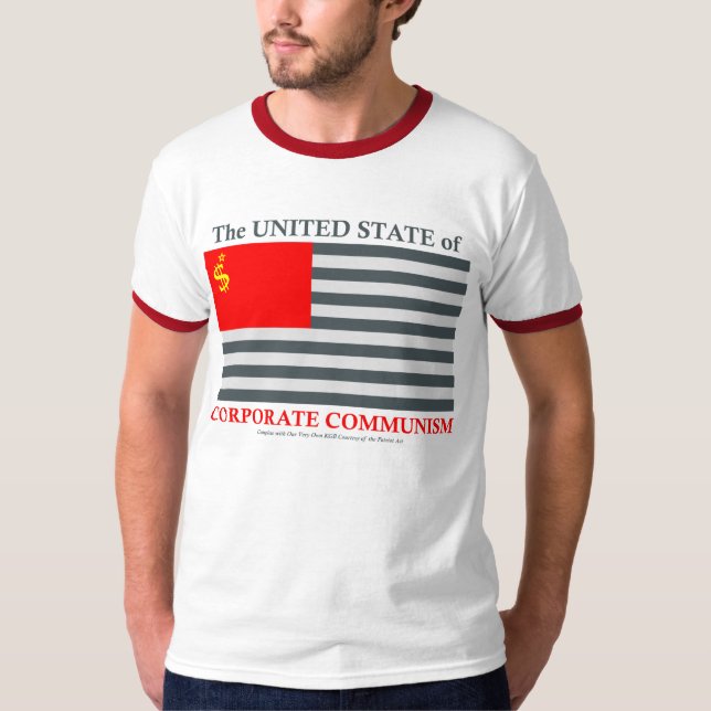 T-shirt Communisme d'entreprise (Devant)