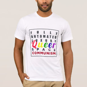 T-shirt Communisme étrange de luxe entièrement automatis