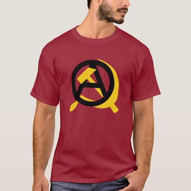 T-shirt Communiste d'anarchiste (Devant)