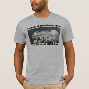 T-shirt Communistes célèbres anti-Biden dans l'histoire mo