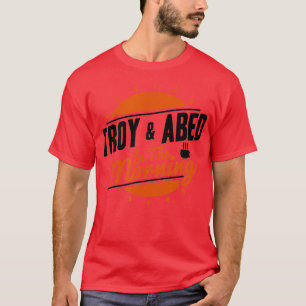T-shirt Community Simple Troy Abed Dans Le Logo Du Matin