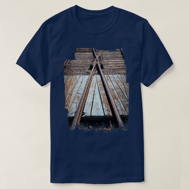 T-shirt Commutateur ferroviaire (Design devant)