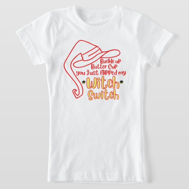 T-Shirt Commutateur Sorcière (Poser)