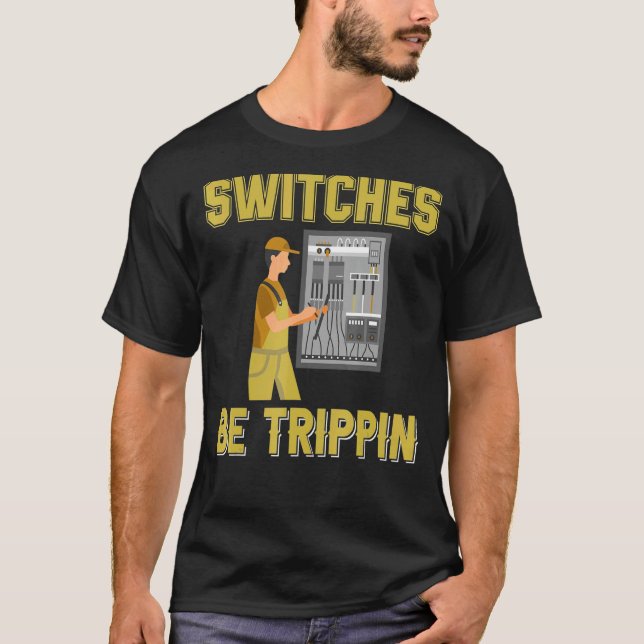 T-shirt Commutateurs être Trippin Electrical Engineer Fuse (Devant)