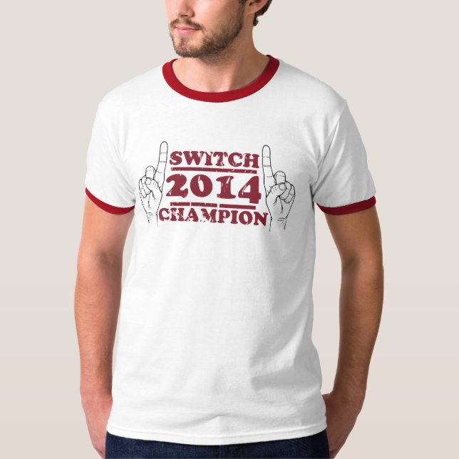 T-shirt Commutez le champion 2014 (Devant)