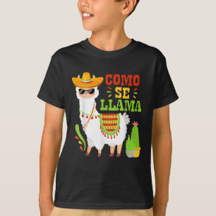T-shirt Como Se Llama Animal Drôle Mexicain Cinco De Mayo 