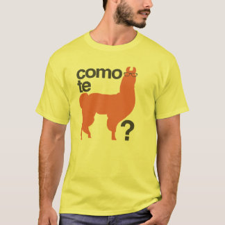 T-shirt Como te llama ?