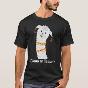 T-shirt Como Te Llamas Quel est votre nom Animal de compag