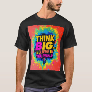 T-shirt Comoda Camiseta Con Hermoso Mensaje Motivador
