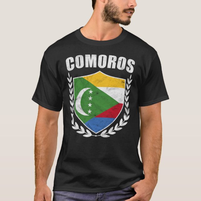 T-shirt Comores (Devant)