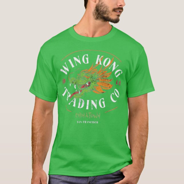 T-shirt Compagnie commerciale Wing Kong (Devant)