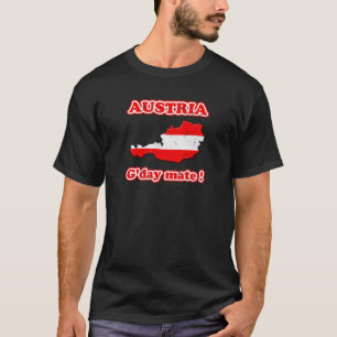 T-shirt Compagnon de l'Autriche - du G'day !