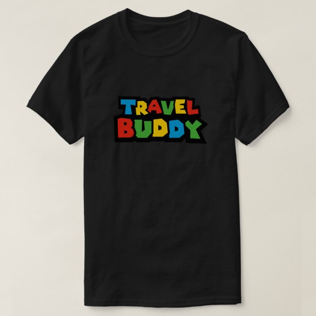 T-shirt Compagnon de voyage (Design devant)