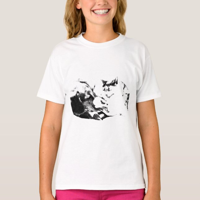 T-shirt Compagnons de voie citrouille (Devant)