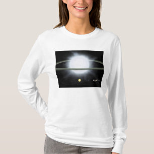 T-shirt Comparaison de la taille d'une étoile hypergiant