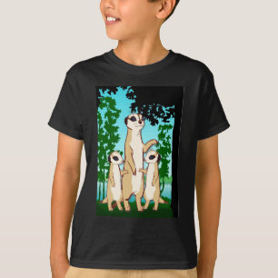 T-shirt Comparez mon Meerkats jumeau