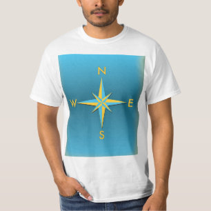 T-shirt Compas de navigation