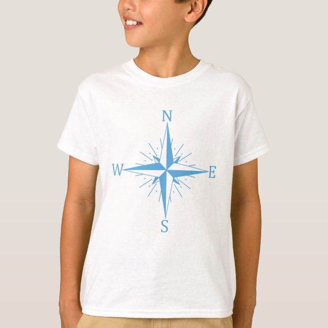 T-shirt Compas éolien (Devant)