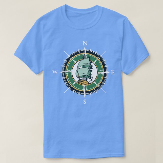 T-shirt Compas nautique (Design devant)