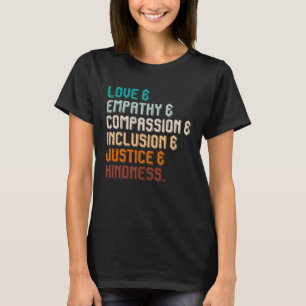 T-shirt Compassion d'inclusion Les personnes handicapées