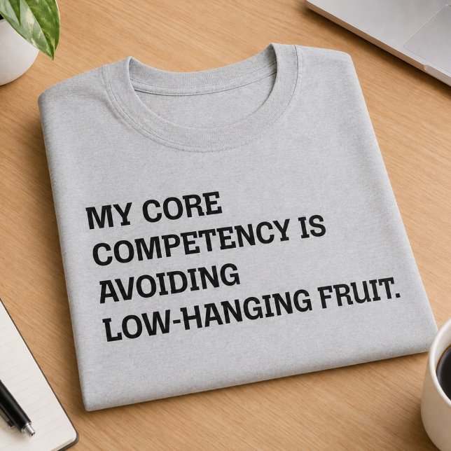 T-shirt Compétence Clé Éviter l'Humour à Portée de Main (Créateur téléchargé)
