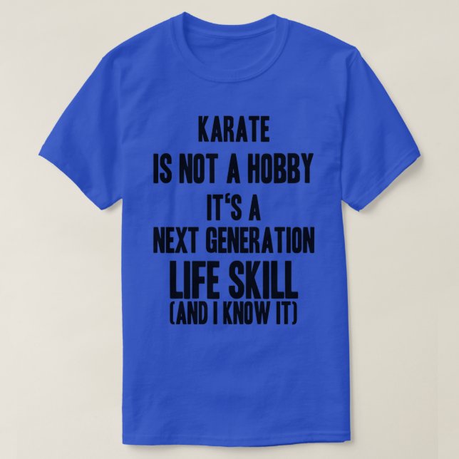 T-shirt compétence de la prochaine génération Karat (Design devant)