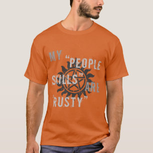 T-shirt Compétence des gens surnaturels Castiel cadeau