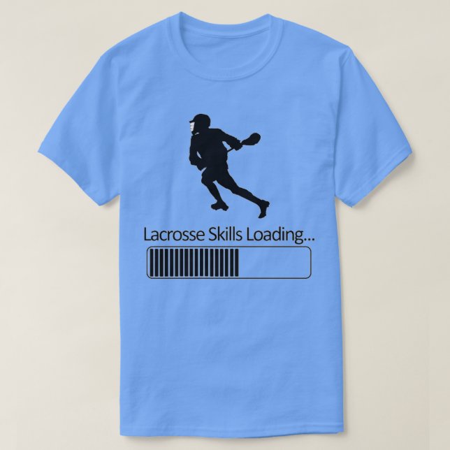 T-shirt Compétences de crosse Chargement (Design devant)