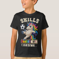 Compétences de licorne de football mignonnes Charg