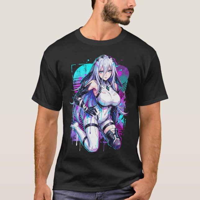 T-shirt Compétences de Narja Hybride de soin, de dégâts et (Devant)