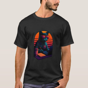 T-shirt Compétences d'exécution de l'efficacité de la caté